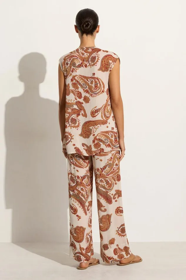 Faithfull The Brand Tops Ionica Top Alessia Paisley 8211 Final Sale 8211 Women Faithfull The Brand Tops Ionica Top Alessia Paisley 8211 Final Sale 8211 Women