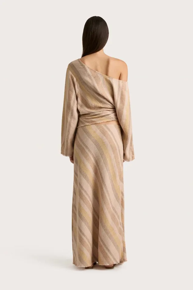 Faithfull The Brand Tops Sao Paulo Top Terracotta Stripe 8211 Women Faithfull The Brand Tops Sao Paulo Top Terracotta Stripe 8211 Women
