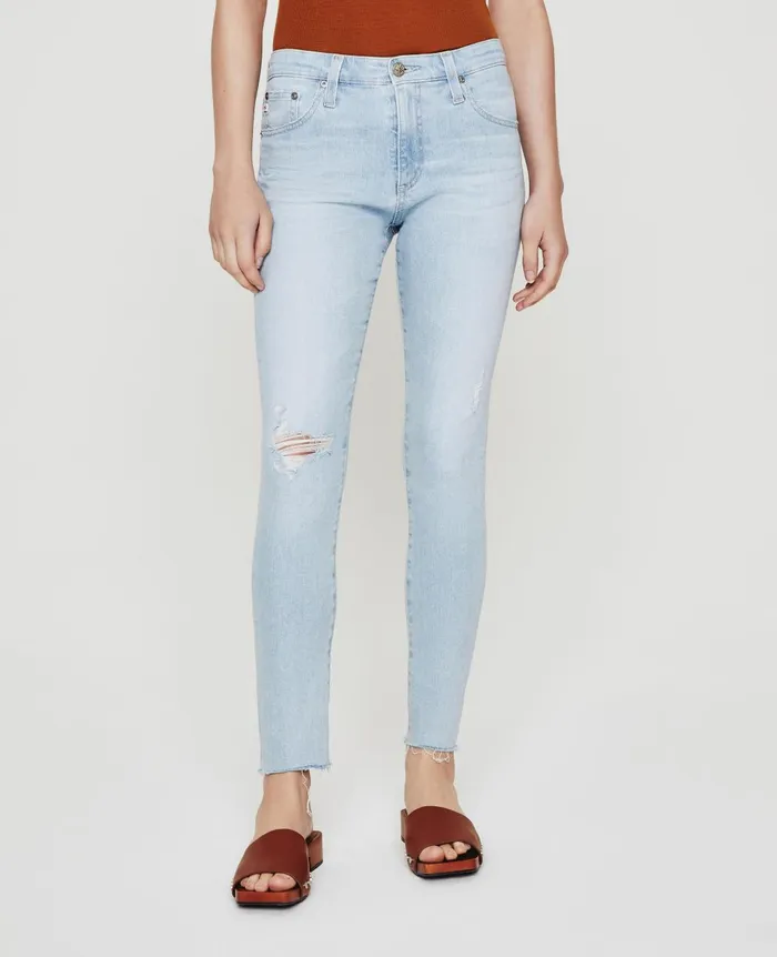 Farrah Skinny Ankle 21 Years Daylight Women AG Jeans Denim Farrah Skinny Ankle 21 Years Daylight Women AG Jeans Denim