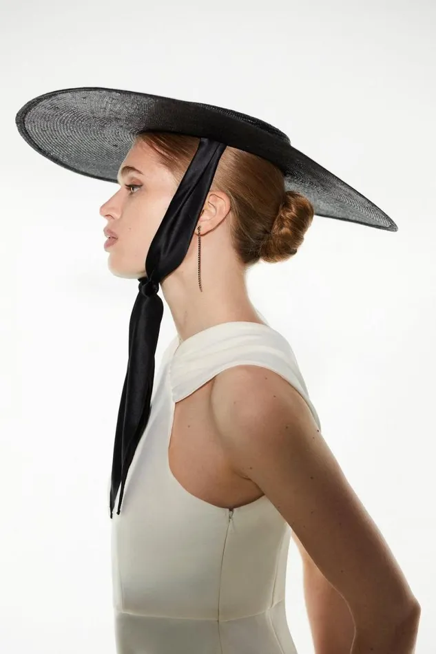 Fascinators Women Karen Millen EmilyLondon Statement Boater