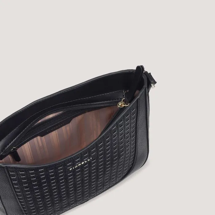 Fiorelli Alma Crossbody Black Cut Out Backpacks Crossbody Bags