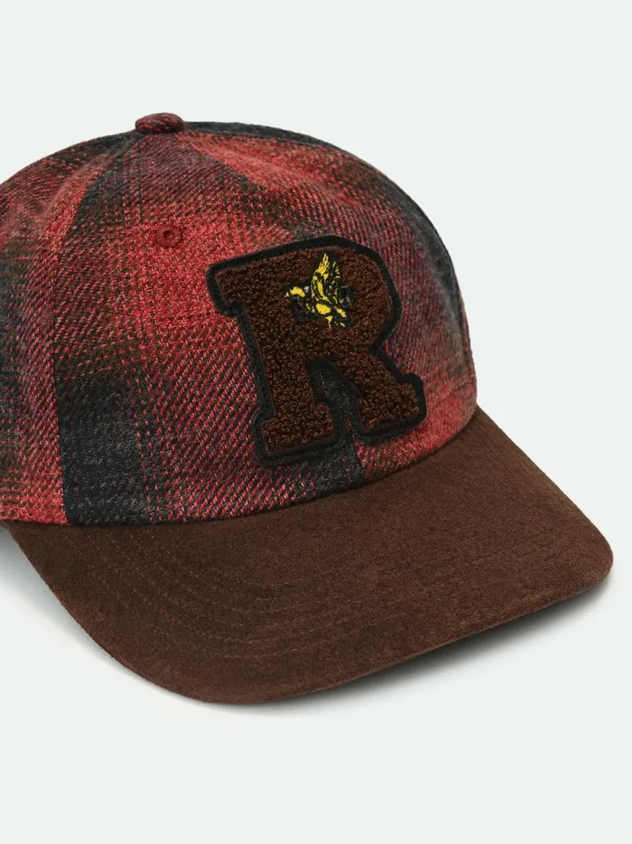 FLANNEL R PATCH 6PANEL HAT Unisex Rhude Structured Hats