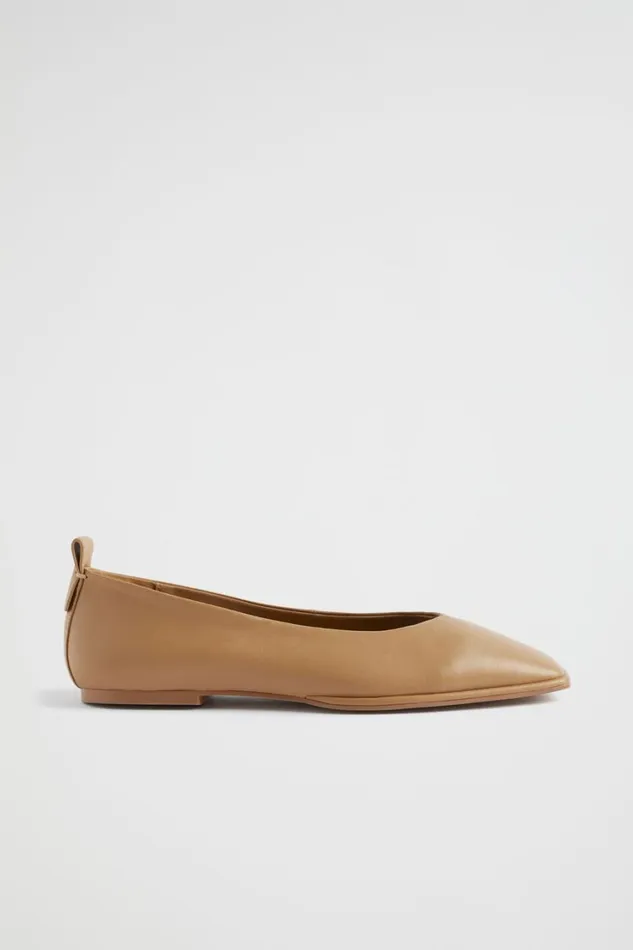 Flats Woman Seed Heritage Camille Ballet Flat Caramel