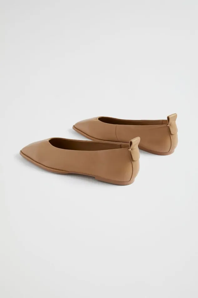 Flats Woman Seed Heritage Camille Ballet Flat Caramel