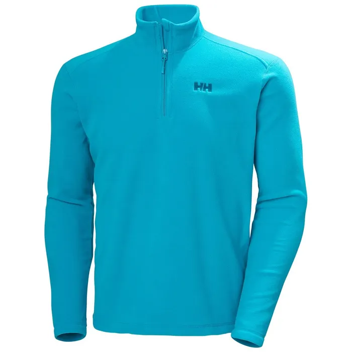 Fleece Men Helly Hansen DAYBREAKER 12 ZIP FLEECE 649 Caribbean S