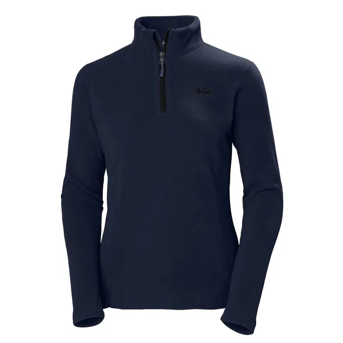Fleece Women Helly Hansen W DAYBREAKER 12 ZIP FLEECE 994 Black