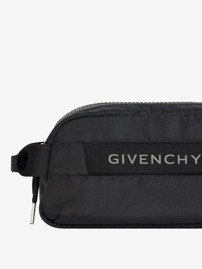 GTrek Toilet Pouch In Nylon Black Men Givenchy Wallets and Card Holders