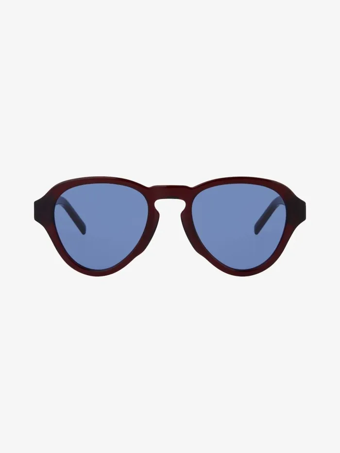 Gv Day Unisex Sunglasses In Acetate Dark Red WomenMen Givenchy Sunglasses