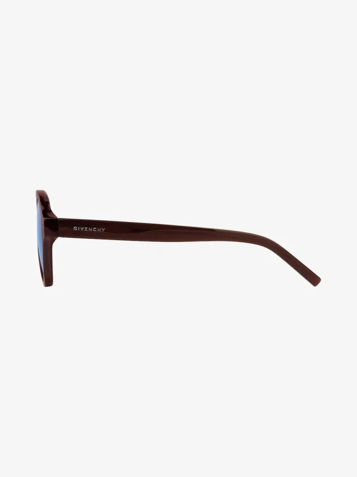 Gv Day Unisex Sunglasses In Acetate Dark Red WomenMen Givenchy Sunglasses