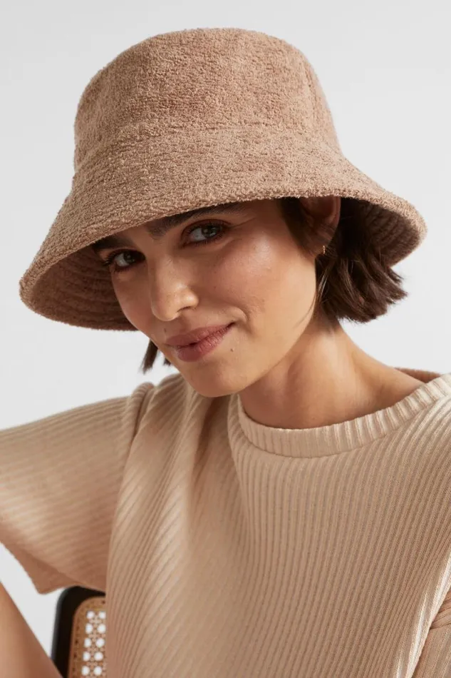 Hats and Gloves Woman Seed Heritage Seed Logo Bucket Hat Barley
