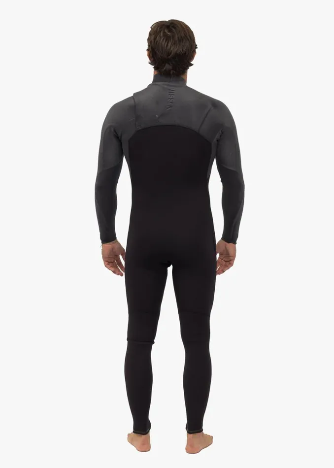 High Seas II 32 Full No Zip Wetsuit Charcoal Men Vissla Wetsuits