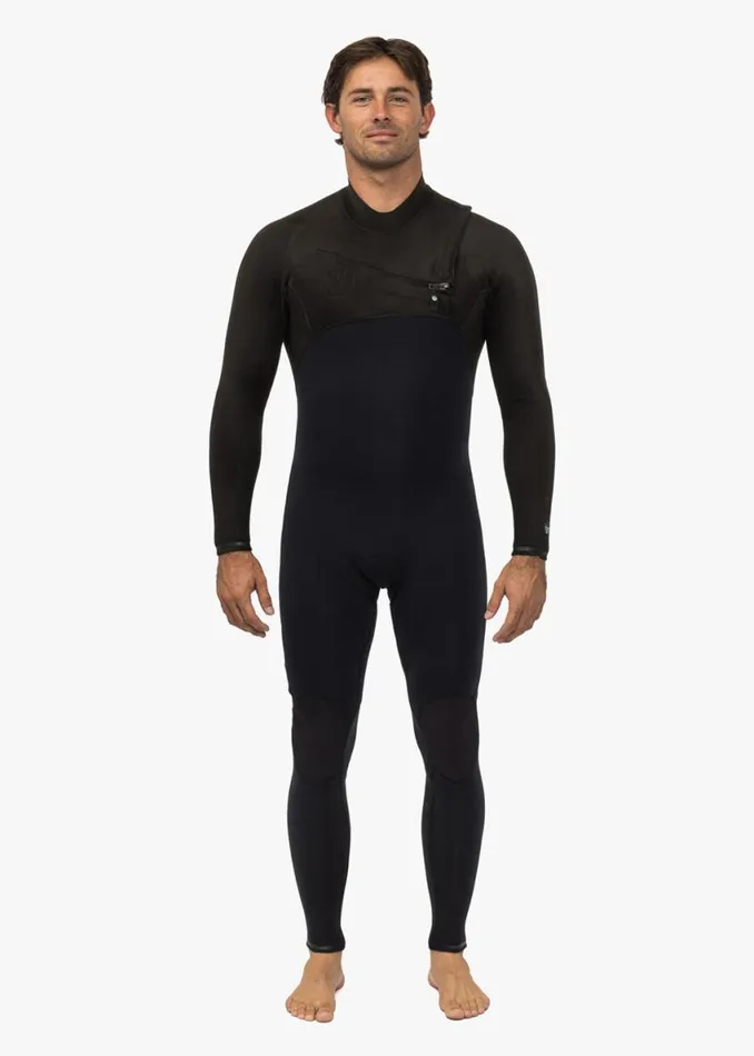 High Seas II 43 Full No Zip Wetsuit Stealth Men Vissla Wetsuits