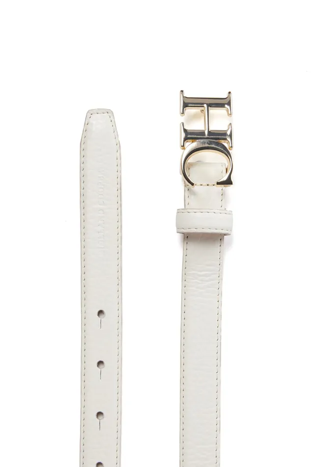 Holland Cooper Atelier Ultra Slim Belt Off White Women Belts Holland Cooper Atelier Ultra Slim Belt Off White Women Belts
