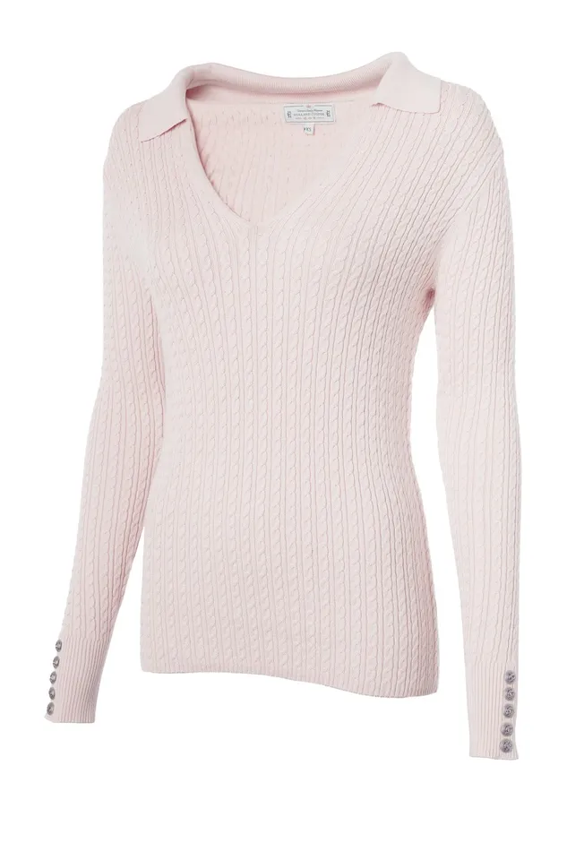Holland Cooper Ava Knit Soft Pink Women Knitwear Holland Cooper Ava Knit Soft Pink Women Knitwear