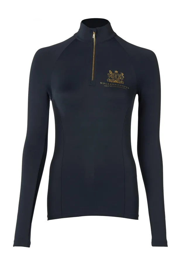 Holland Cooper Base Layer Slate Gold Women Base Layers Holland Cooper Base Layer Slate Gold Women Base Layers