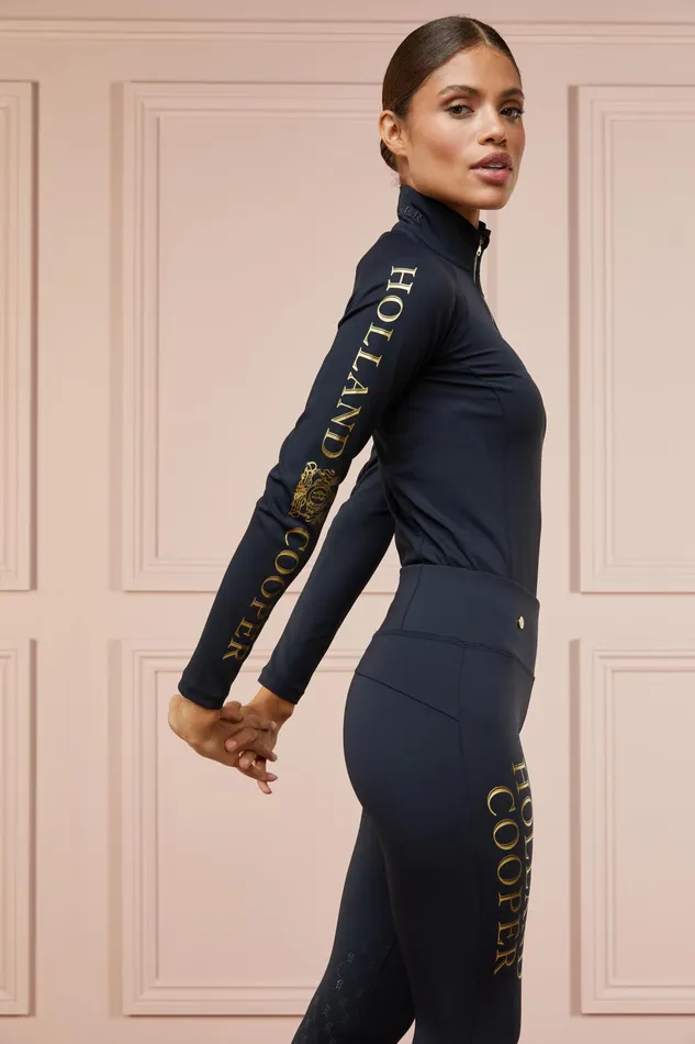 Holland Cooper Base Layer Slate Gold Women Base Layers Holland Cooper Base Layer Slate Gold Women Base Layers