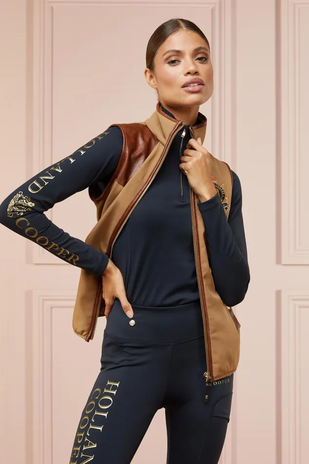 Holland Cooper Base Layer Slate Gold Women Base Layers Holland Cooper Base Layer Slate Gold Women Base Layers