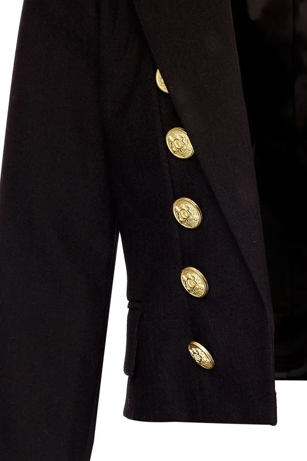 Holland Cooper Brompton Jacket Black Barathea Women Tailoring