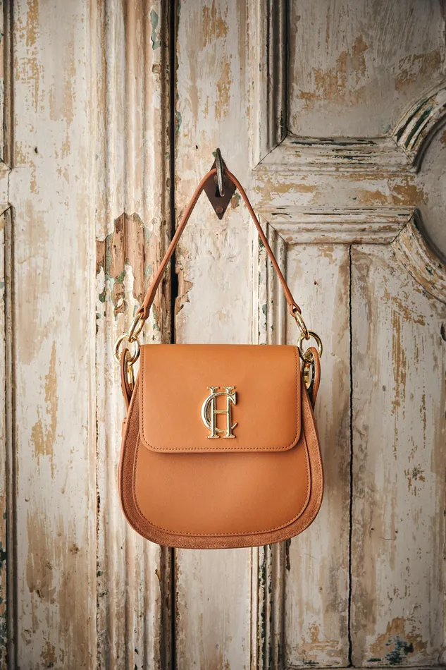 Holland Cooper Chelsea Saddle Bag Tan Women Bags
