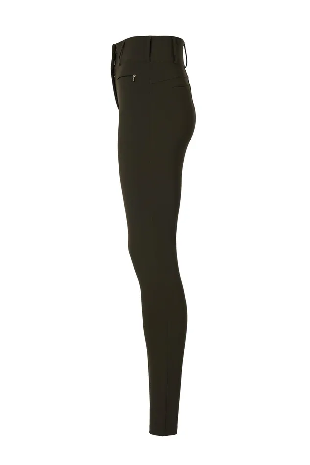 Holland Cooper Contour Trouser Dark Olive Women Trousers Holland Cooper Contour Trouser Dark Olive Women Trousers