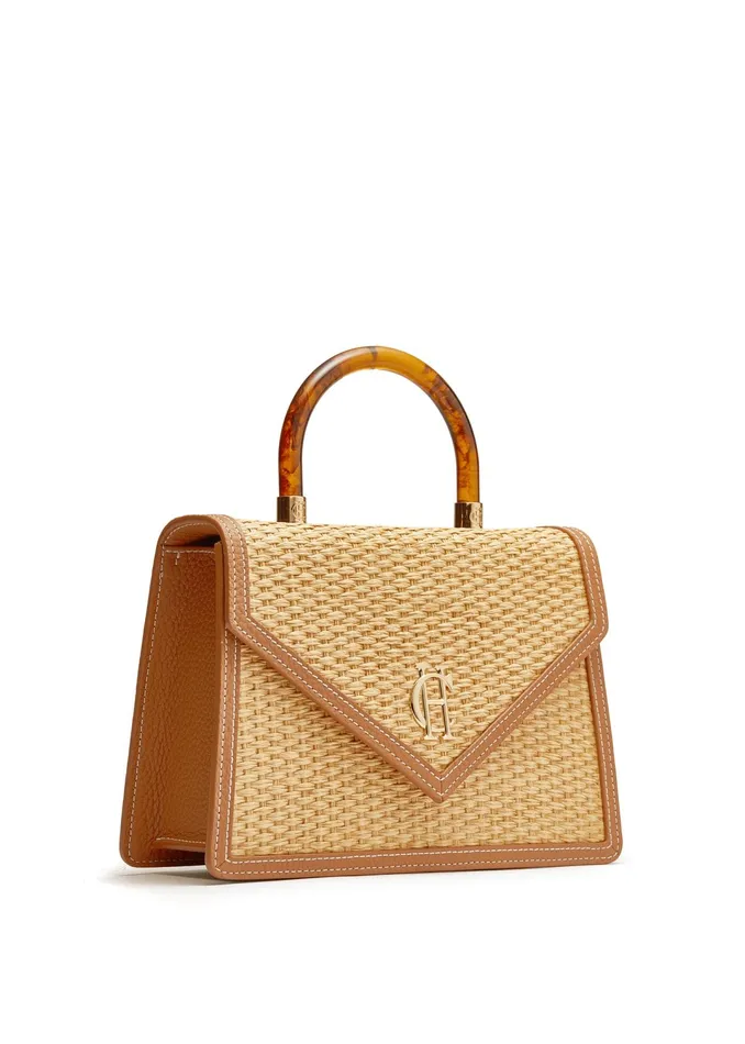 Holland Cooper Dowdeswell Bag Tan Natural Women Clutch Bags Holland Cooper Dowdeswell Bag Tan Natural Women Clutch Bags