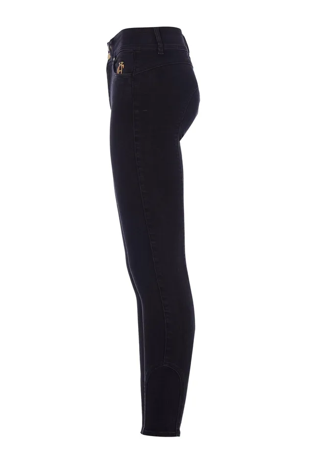 Holland Cooper Jodhpur Jean Washed Black Women Jeans Holland Cooper Jodhpur Jean Washed Black Women Jeans