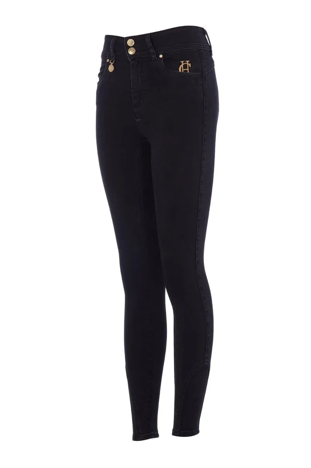 Holland Cooper Jodhpur Jean Washed Black Women Jeans Holland Cooper Jodhpur Jean Washed Black Women Jeans