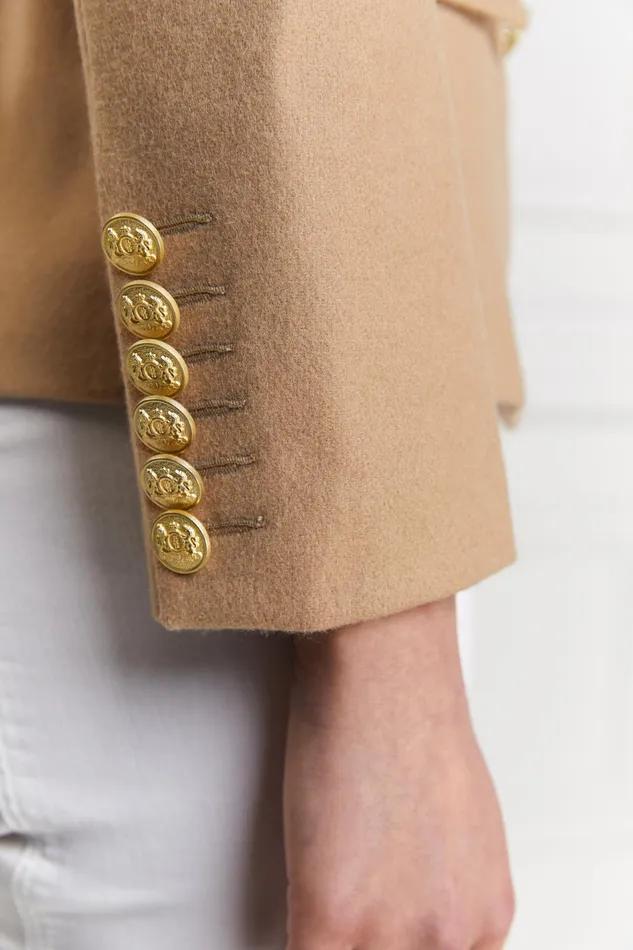 Holland Cooper Knightsbridge Blazer Camel Women Tailoring Holland Cooper Knightsbridge Blazer Camel Women Tailoring