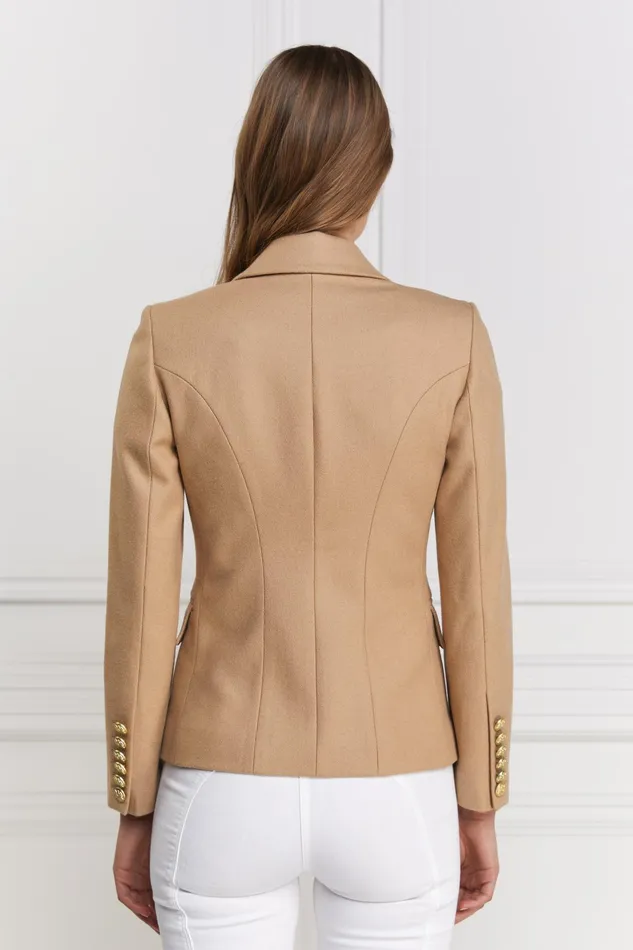 Holland Cooper Knightsbridge Blazer Camel Women Tailoring Holland Cooper Knightsbridge Blazer Camel Women Tailoring