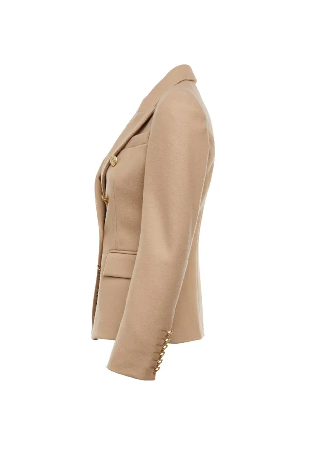 Holland Cooper Knightsbridge Blazer Camel Women Tailoring Holland Cooper Knightsbridge Blazer Camel Women Tailoring
