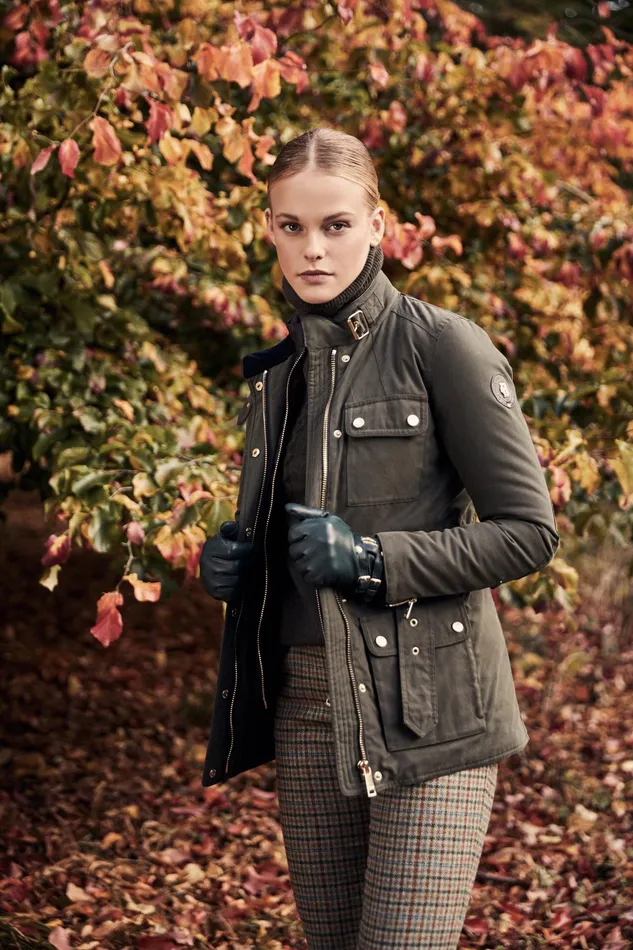 Holland Cooper Monogram Leather Gloves Racing Green Women Gloves Holland Cooper Monogram Leather Gloves Racing Green Women Gloves