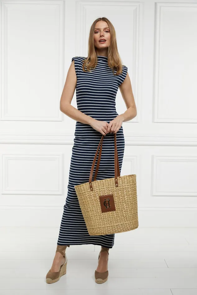 Holland Cooper Paloma Straw Tote Women Tote Bags Holland Cooper Paloma Straw Tote Women Tote Bags