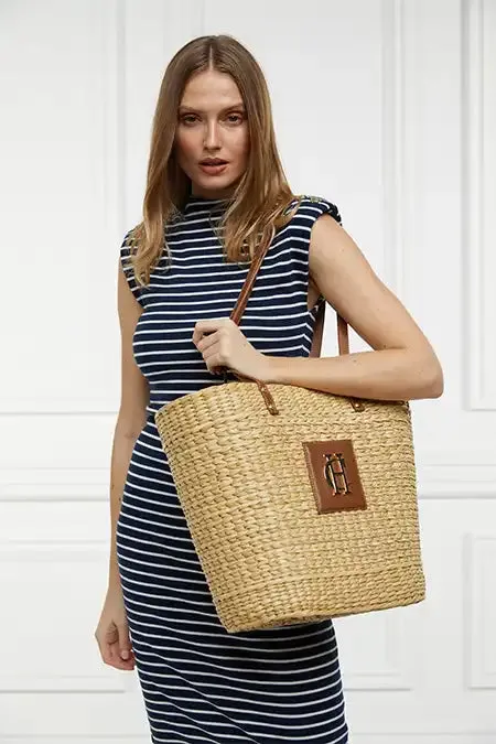 Holland Cooper Paloma Straw Tote Women Tote Bags Holland Cooper Paloma Straw Tote Women Tote Bags