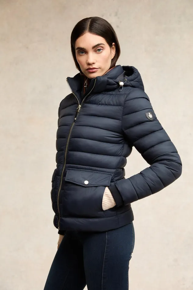 Holland Cooper Pearson Hybrid Jacket Ink Navy Women Jackets