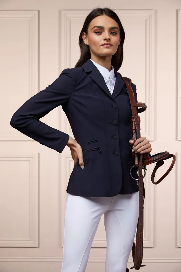 Holland Cooper The Competition Jacket Matte Ink Navy Women Jackets