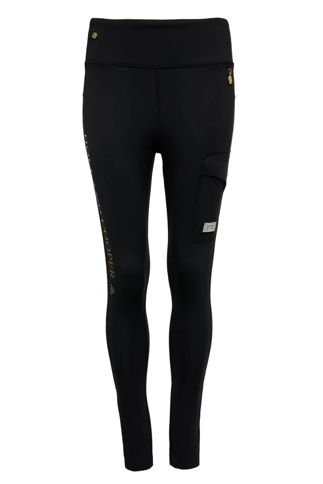 Holland Cooper Thermal Ski Leggings Black Women Knitwear And Thermals Holland Cooper Thermal Ski Leggings Black Women Knitwear And Thermals