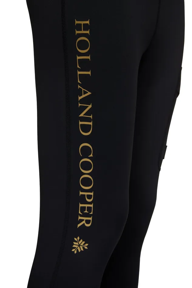 Holland Cooper Thermal Ski Leggings Black Women Knitwear And Thermals Holland Cooper Thermal Ski Leggings Black Women Knitwear And Thermals