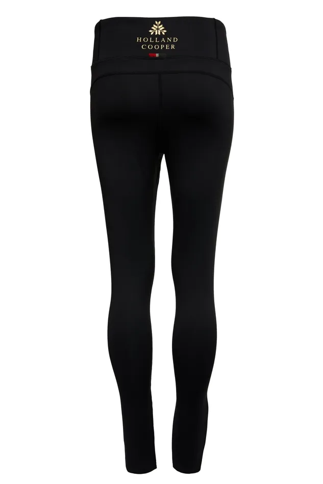 Holland Cooper Thermal Ski Leggings Black Women Knitwear And Thermals Holland Cooper Thermal Ski Leggings Black Women Knitwear And Thermals