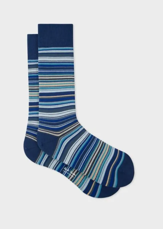 HomeMens 039Signature Stripe039 Socks and Notebook Gift Set039Signature Stripe039 Socks039Signature Stripe039 Notebook Paul Smith Stationery