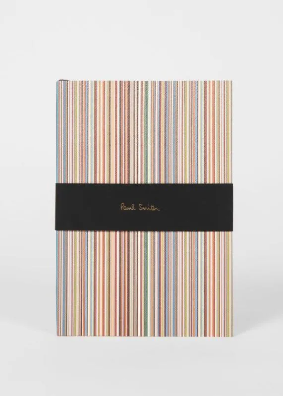 HomeMens 039Signature Stripe039 Socks and Notebook Gift Set039Signature Stripe039 Socks039Signature Stripe039 Notebook Paul Smith Stationery