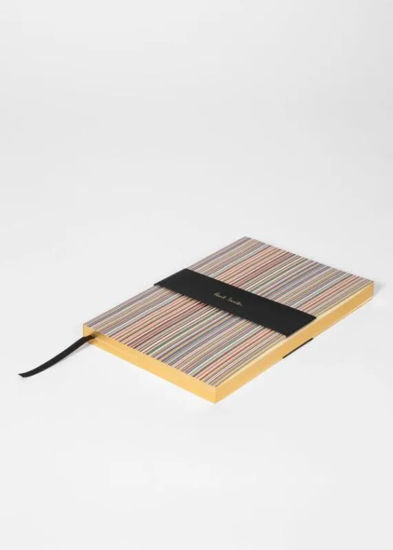 HomeMens 039Signature Stripe039 Socks and Notebook Gift Set039Signature Stripe039 Socks039Signature Stripe039 Notebook Paul Smith Stationery