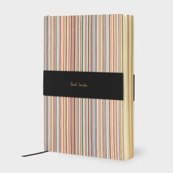 HomeMens 039Signature Stripe039 Socks and Notebook Gift Set039Signature Stripe039 Socks039Signature Stripe039 Notebook Paul Smith Stationery