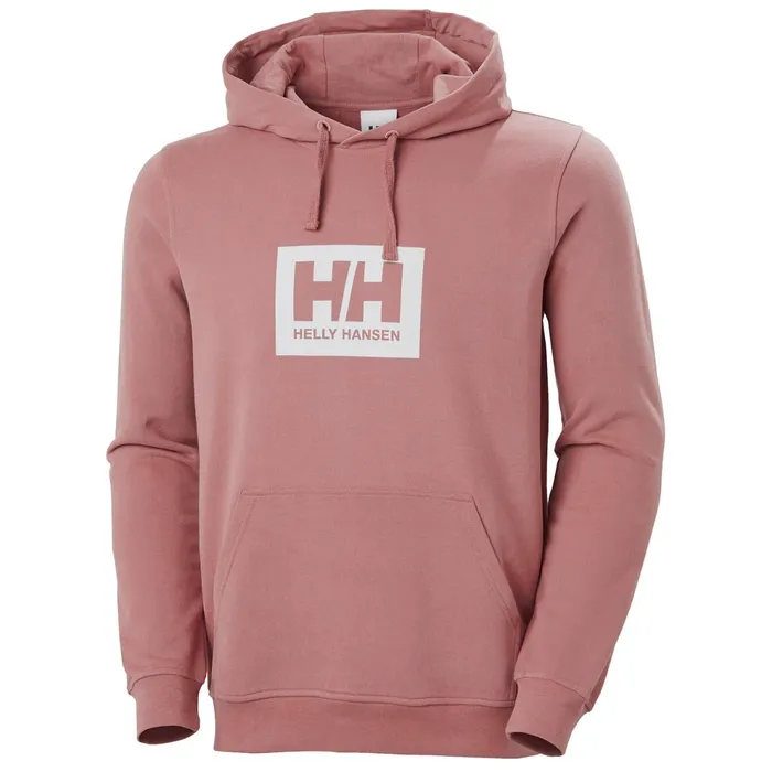 Hoodies and Sweatshirts Men Helly Hansen HH BOX HOODIE 096 Ash Rose