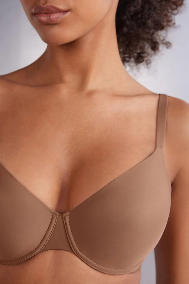 Intimissimi Balconette Women Francesca Ultimate TShirt Balconette Bra Natural 502i 8211 Caramel