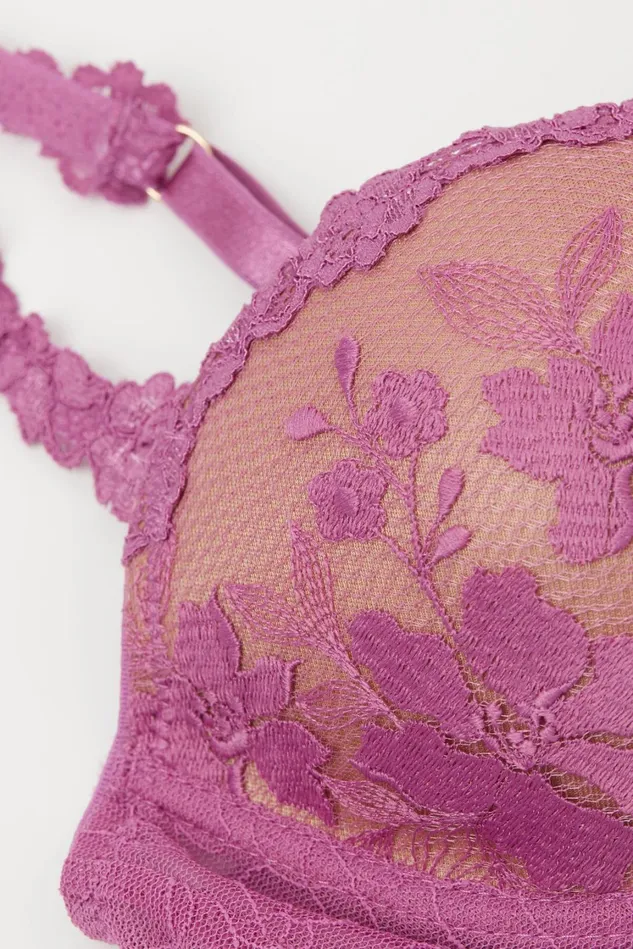 Intimissimi Balconette Women In Full Bloom Sofia Balconette Bra Pink 343j 8211 Bright Violet