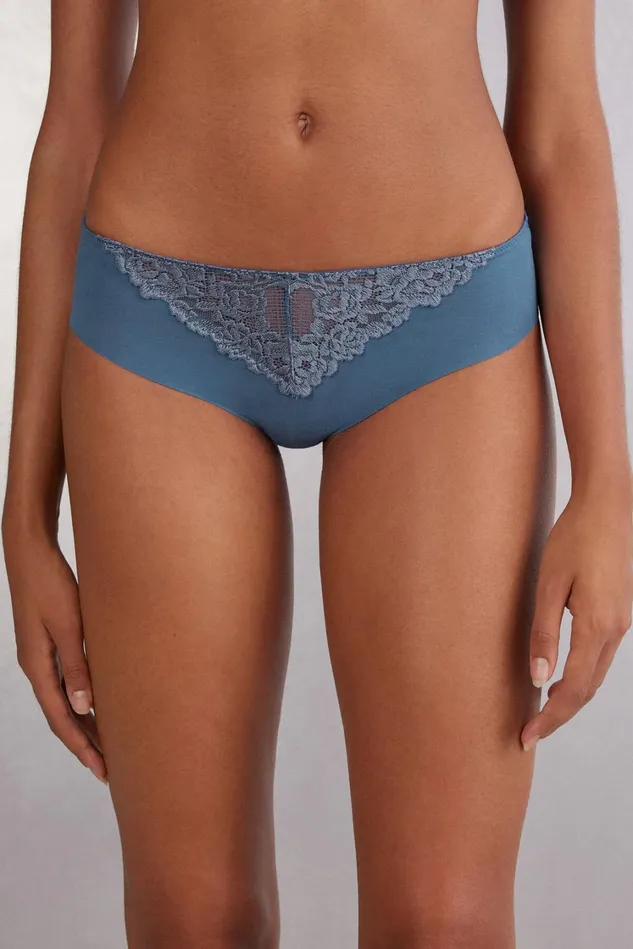 Intimissimi Bikini Panties Women Pretty Flowers Seamless Cotton Panties Blue 658j 8211 Lapis Blue Intimissimi Bikini Panties Women Pretty Flowers Seamless Cotton Panties Blue 658j 8211 Lapis Blue