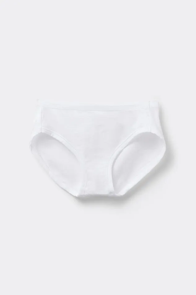 Intimissimi Bikini Panties Women Ultralight Cotton Panties White 001 8211 White