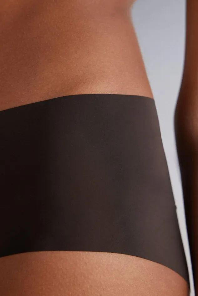 Intimissimi Boyshorts and Hipsters Women Seamless Microfiber Hipster Brown 705j 8211 Mocha Moka Brown