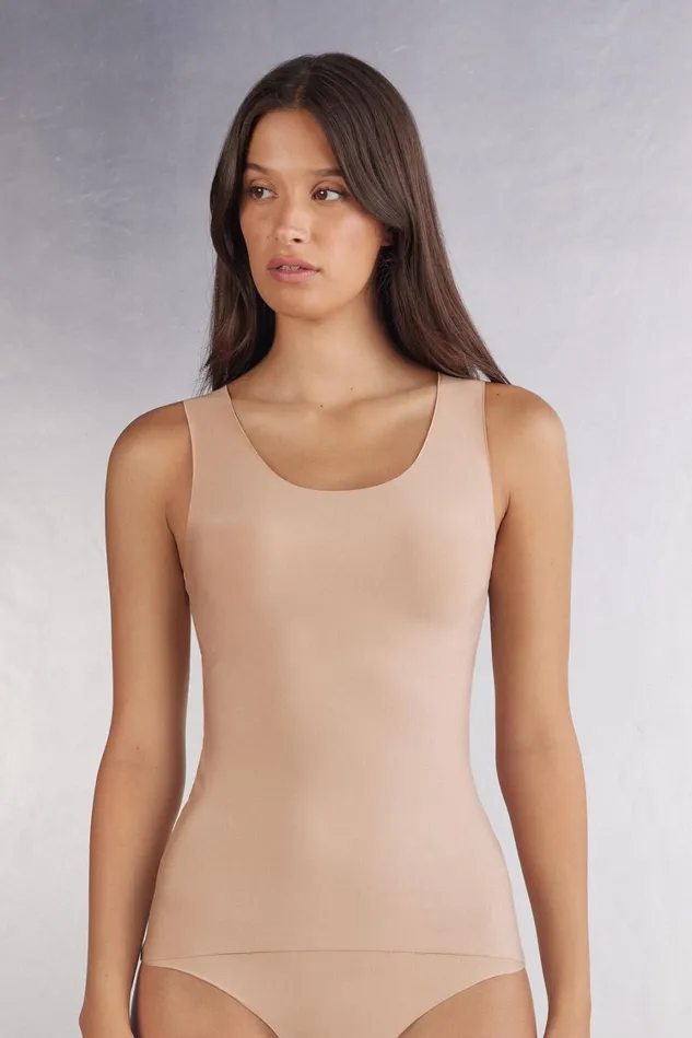 Intimissimi Camisoles Tank Tops Women Superior Comfort Tank Top Natural 044 8211 Honey Soft Beige Intimissimi Camisoles Tank Tops Women Superior Comfort Tank Top Natural 044 8211 Honey Soft Beige