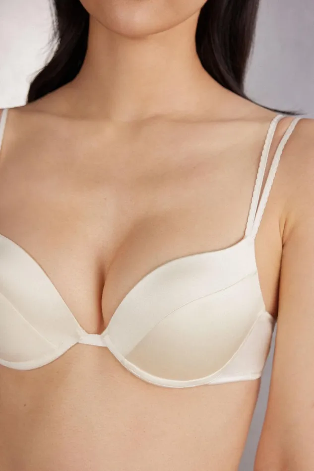 Intimissimi PushUp Super PushUp Women Simona Super PushUp Bra In Silk Ivory 2127 8211 Talc White